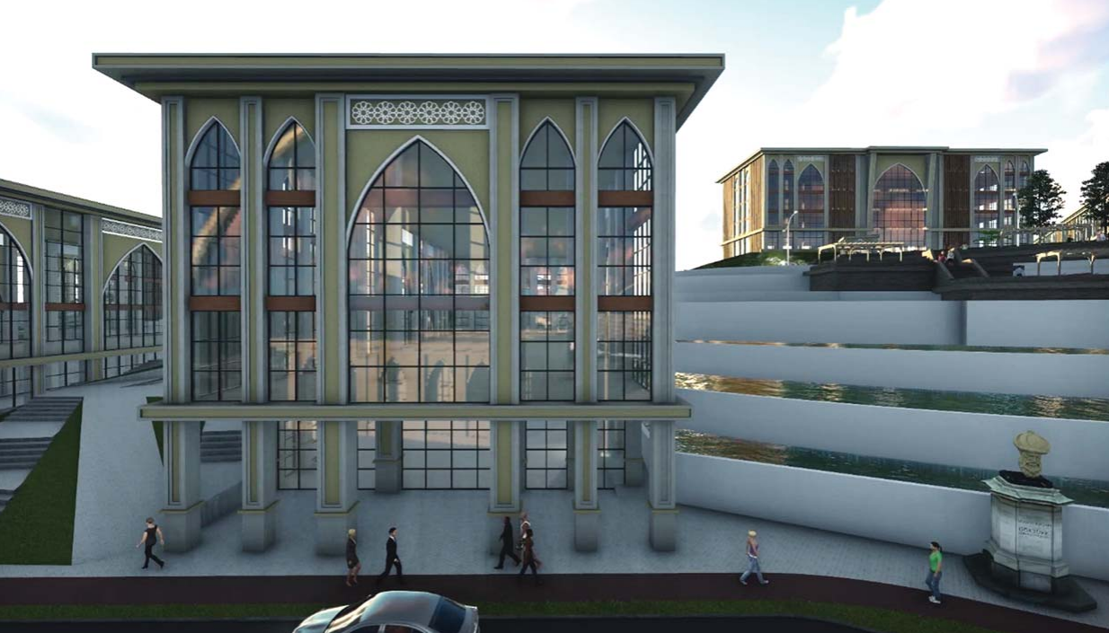 Alaattin Keykubat Üniversitesi merkezi derslikler ve ofis binası görseli